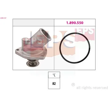 Chladič motoru Termostat, chladivo EPS 1.880.197