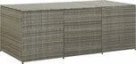 Zahradní úložný box 180 x 90 x 75 cm polyratan