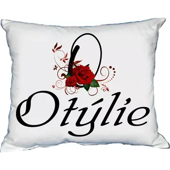 Dekorativní polštářek Moon River OTÝLIE polštář s dámským jménem 30x40 cm