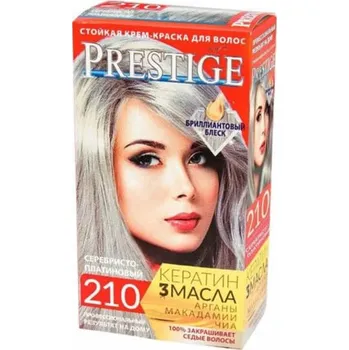 Barva na vlasy Vip's Prestige permanentní krémová barva na vlasy 210 platinová blond 115 ml