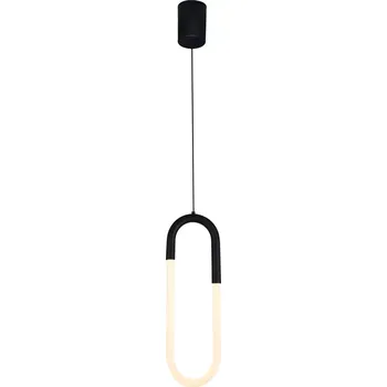 LED moderní lustr Nexus černá