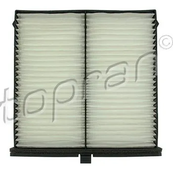 Kabinový filtr Filtr, vzduch v interiéru TOPRAN 600 082