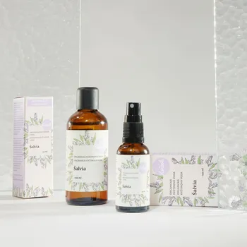 Kvítok Organická bylinková voda Šalvěj Velikost: 100 ml