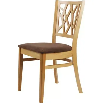 Jídelní židle Čalouněná židle Romana Hnědá