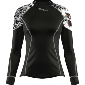 Dámské funkční triko dlouhý rukáv LADY černá Bamboo Light New