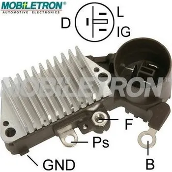 Alternátor Regulátor alternátoru Denso 126000-0410 / 100211-9720