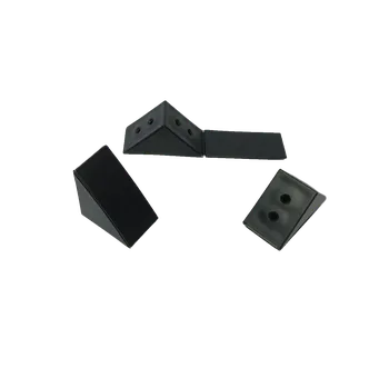 Plastový roh, velký-černý 21