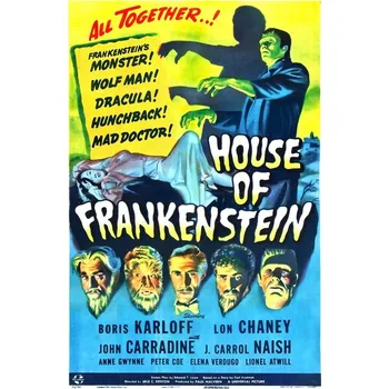 Plakát Plakát, Obraz - House Of Frankenstein