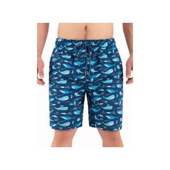 Pánské plavky SMONTY pánské koupací šortky, pánské plavky - velryby, XXL