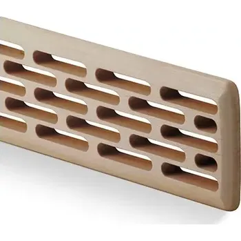 Větrací mřížka Větrací mřížka dřevěná s frézováním cik-cak - dub