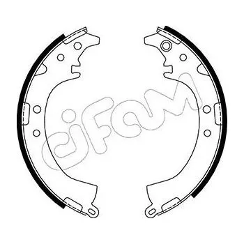Brzdová čelist Sada brzdových čelistí CIFAM 153-429