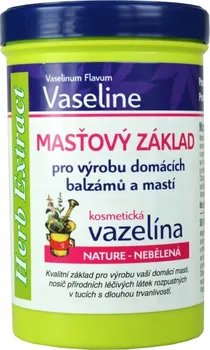 Tělový balzám Vivaco Herb Extract masťový základ pro výrobu balzámů a mastí nebělená 380 ml