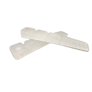 Plastová zarážka dveří (75x15mm)-transparentní