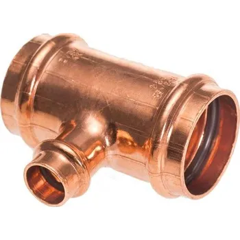 Fitinka Lisovací T-kus redukovaný CU Press 5130R d 35 x 28 x 35