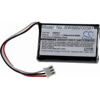 Baterie pro mobilní telefon VHBW Baterie pro Huawei F501 / F516 / F530, HB6A3, 1800 mAh