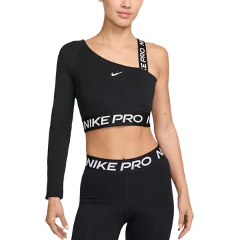 Triko Nike W NP DF SHINE CROP TOP fv8100-010 Velikost L