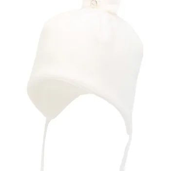 Kojenecká čepice Zimní čepice JAMIKS CELIA smetanová barva: smetanová, Rozměr: 36