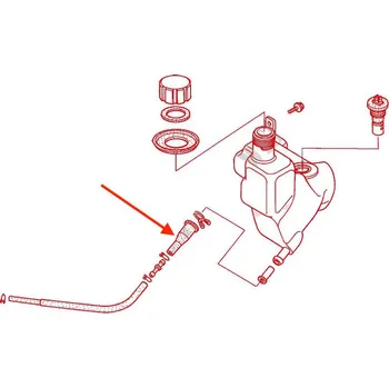 Motorový olej Honda Redukce olejové nádobky 55201GC8000