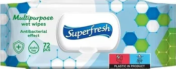 Hygienický ubrousek Biosphere Corporation Superfresh Multipurpose Wet Wipes Antibacterial Effect vlhčené ubrousky 72 ks