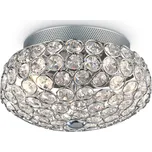 Ideal Lux KING PL3 přisazené svítidlo 3x G9 LED 3W 370lm 3000K 38cm IP20, chromové