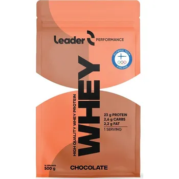 Protein Leader Performance Whey Protein 500g Příchuť: jahoda