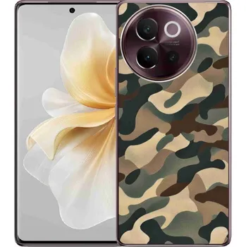 Pouzdro na mobilní telefon Gelový kryt mmCase na Vivo V40 Lite 5G - maskáčový vzor 11