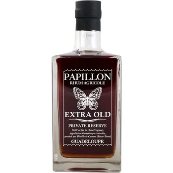 Rum Papillon Private reserve 0,7l 43% (holá láhev)