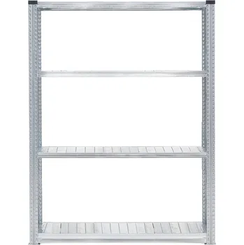 Dílenský regál Skladový regál TRANSFORM, 4 police, 1972x1200x320 mm