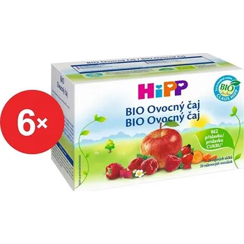 Čaj HiPP BIO Ovocný čaj - 6× 40 g