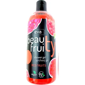 Sprchový gel Eva Natura Beauty Fruity Red Fruits sprchový gel s vůní červeného ovoce 400 ml