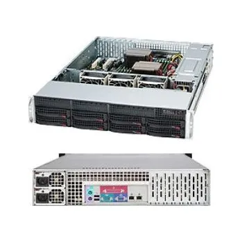 Racková skříň Supermicro 825TQC-R802LPB Skříň Černá 800 W