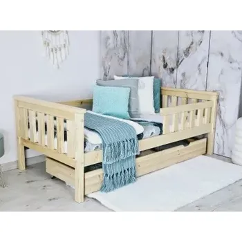 Dětsný nábytek Dřevěná dětská postel MD 22 80x180 cm borovice masiv