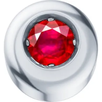 Náramek Barevné kameny ELEMENTS dílek: Rubín (DCHR4130)