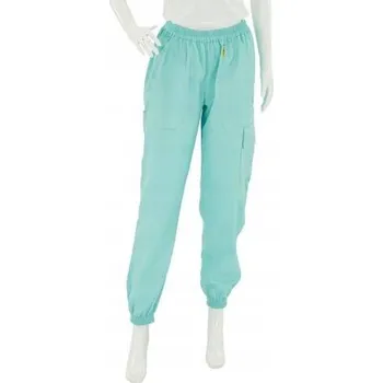 Kalhoty Łysoń vel. XXL tyrkysové
