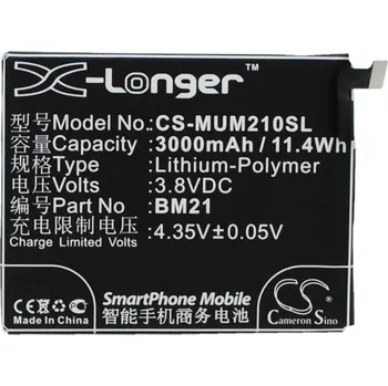 Baterie pro mobilní telefon VHBW Baterie pro Xiaomi Mi Note / Libra, BN21, 3000 mAh