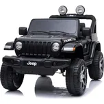 Dětské elektrické autíčko Baby Mix Jeep Wrangler Rubicon černé