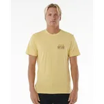 Tričko Rip Curl DOWN THE LINE TEE Straw velikost S