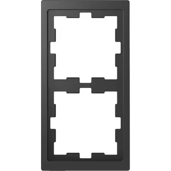 Dvojrámeček Merten D-Life, Antracit Schneider MEG4020-6534