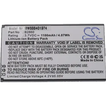 Baterie pro mobilní telefon VHBW Baterie pro Wiko F200, 1100 mAh