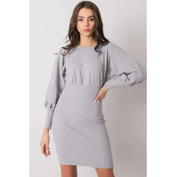 Dámské šaty RUE PARIS Šaty Olly šedé Velikost: M