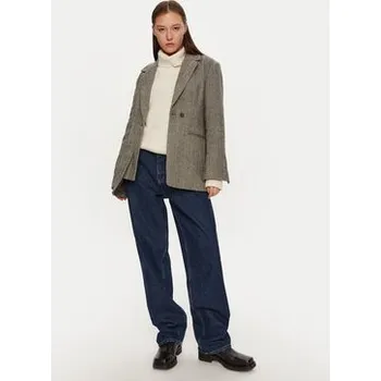 Dámské sako Karen by Simonsen Sako Rigmor 10105088 Šedá Oversize 40