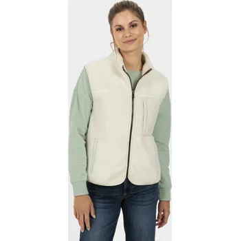 Dámský svetr VESTA CAMEL ACTIVE SWEAT VEST OFFWHITE