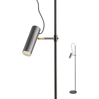 Stojací lampa Redo 01-2371 stojací lampa PIVOT GU10 + Sada inteligentní žárovky E14 s dálkovým ovladačem - RGB, WiZ