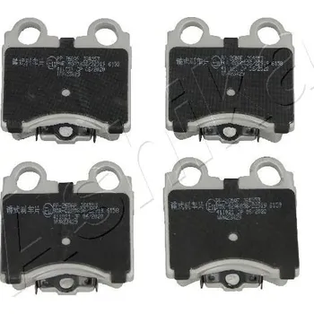 Brzdová destička Sada brzdových destiček, kotoučová brzda ASHIKA 51-02-260