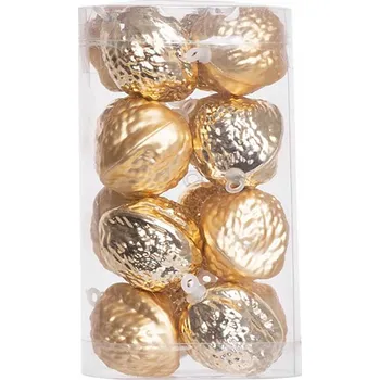 Vánoční ozdoba Vánoce Ozdoba MagicHome Oříšky, 3cm, 16ks