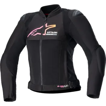 Moto bunda ALPINESTARS bunda STELLA SMX AIR dámská černá/gradient 2025 - XL