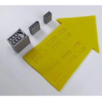 Výtvarná sada Sada oboustranných razidel OKÉNKA A DVEŘE 976 (3 kusy v sadě)