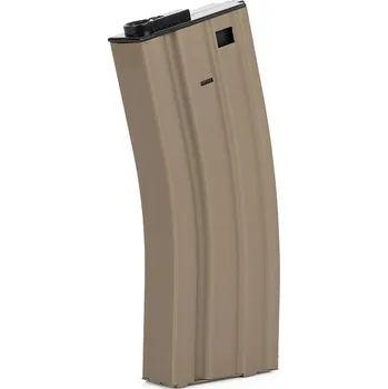 Sportovní střelba Delta Armory Zásobník pro M4 / M16 na 130 ran, kovový, tlačný - TAN