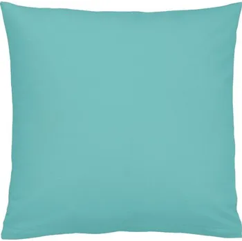 Polštář SCANquilt povlak JERSEY ELASTIC LYCRA tyrkysová 50 x 70 cm
