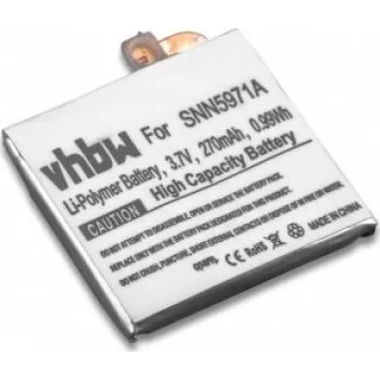 Baterie pro mobilní telefon VHBW Baterie pro Motorola Moto 360 2nd Generation 42 mm, 270 mAh